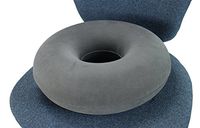 ObboMed SV-2500N (15") Folding Inflatable Portable Ring Donut Seat Pillow Cushion – Relieves Pain from Hemorrhoids, Tailbone and Coccyx, Bed sores, perineal Pain, Sciatica Post Child Birth