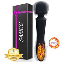 Computer LED Personal Massager -10 Speed USB Cable Rechargeable Weaterproof Design for Bedroom, Patio, Garden, Gate, Yard, Parties, Wedding (Black)