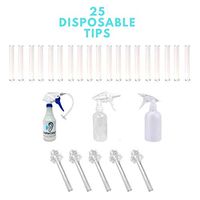 Ear Washer Replacement Tips 25 Count EARWORKS Economy Pack FIT Most Ear Washer Systems Ear Cleaner Ear Irrigation Ear Washer Ear Wax Removal Tool Ear Wash Ear Cleaning Ear Wax Remover Tips