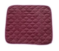 RMS CP-600RR Absorbent Washable Reusable Incontinence Chair Seat Protector Pad, Underpad, 3-Layer Innovative Design, 350 Washes Guarantee, 21" Width, 22" Length, Ruby Red