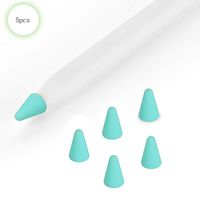 ZALU Compatible with Apple Pencil Tips Replacement for 2nd Gen, Silicone Nibs Cover Writing Protection for iPad Pencil (Mint Green)