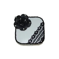 [Black Rose Lace] Special DIY Contact Lenses Box Case/Holders Container