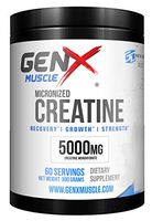 Gen-X Muscle Micronized Creatine Monohydrate| No Fillers| No Sodium