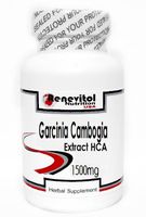 Garcinia Cambogia Extract HCA 1500mg 180 Capsules ~ Renevitol