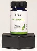 Bfine Isolated Hemp Extract Remedy Meltaways - Ideal for Pain Relief, Muscle Pain, Stress, Anxiety, Better Sleep - 30 Meltaways x 25mg Each (750mg Total)