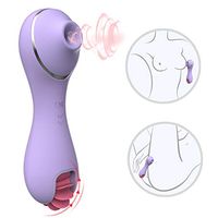 Simulated Oral Sucking Toy 10 Frequency Vibration and 7 Suction Soft Rolling Oral Tongue Comfort Touch Internal Clitorial Sucking Toys for Women T-Shirt