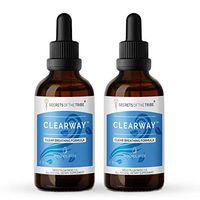 Clearway Alcohol-Free, Glycerite Licorice, Chaparral, Ginger, Coltsfoot, Sage, Peppermint. Tincture, Herbal Extract Clear Breathing Formula 2x4 OZ