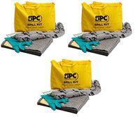 Brady SPC Allwik Universal Economy Portable Spill Kit - 107795 (3 Kits)