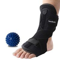 FeetsEase Plantar Fasciitis Night Splint and Support for Night Relief - Adjustable Dorsal Night Splint Foot Brace for Foot Drop for Men & Women [1 Pack]