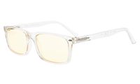Eyekepper Anti Glare Computer Reading Glasses, Transparent +3.00