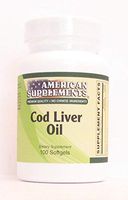 Cod Liver Oil American Supplements 100 Softgel