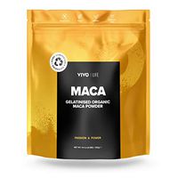 Vivo Life: Gelatinised Vegan Maca Powder | Balance Hormones | Boost Energy | Improve Mood (125g)