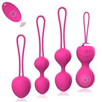 Kegel Exercise Weight Balls Kit -Ben Wa Balls & Massager Ball with Wireless Remote Control,2 in 1 Mode,Doctor Recommended for Beginners & Advanced Women Bladder Control and Pelvic Floor Exercise.