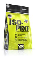 VitaXtrong Iso-Pro 100% Whey Protein Isolate Powder- 27g Fast Acting Hydrolyzed Whey Protein Isolate | Keto-Friendly | Lactose & Gluten Free | Lean Mass Gainer | Strawberry Swirl, 27+ Serv