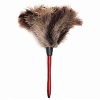 Vaorwne Ostrich Cleaning Feather Duster Ostrich Duster Ostrich Feather Duster Soft Feathers Duster From furniture to fan blades of various jobs Photo Color