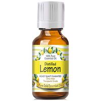 Pure Gold Distilled Lemon Essential Oil, 100% Natural & Undiluted, 30ml