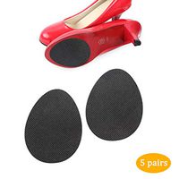 5 Pairs Adhesive Self-Adhesive Non-Slip Stick Pad for Shoes, High Quality Skid Proof Sole Stick Protector Suitable for Most Type of Shoes