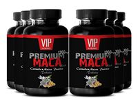 Sexual Well-Being with Premium Maca Extract 1300mg to Support Fertility and Sexual Health (6 Bottles 360 Tablets)