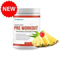 Science Based Pre Workout - Performance Enhancing Formula - Pineapple Strawberry Flavor - 30 Servings