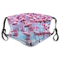 Flamingo Protective Mask with Gasket Disposable Water Repellent Multilayer Filter Adult Sunscreen Large Mask M