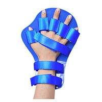 KHXJYC Finger Orthotics,Finger Rehabilitation Brace,Finger Separator for Stroke/Hemiplegia,Left