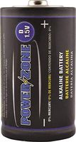 Power Zone 842849 Battery Alkaline Card44; 2 1.5v D - Case of 8
