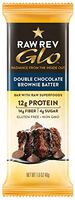 Raw Rev Glo Protein Bars, Double Chocolate Brownie Batter, 1.6 Ounce Bar (pack Of 12)