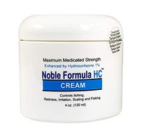 Noble Formula 1% Hydrocortisone Cream with .25% Pyrithione Zinc (Znp), 4 oz