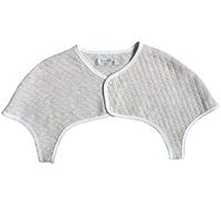 George Jimmy Unisex Prevent Arthritis Pain Thin Shoulder Warmers Clothing Shrugs Large Size(Gray)