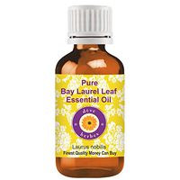 Deve Herbes Pure Bay Laurel Leaf Essential Oil (Laurus nobilis) 100% Natural for Aromatherapy, Relaxation and Massage Therapeutic Grade Steam Distilled 15ml (0.50 oz)