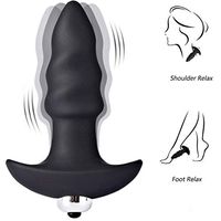 10 Relaxed Modes Male P-rostate Massager, Waterproof Full-Body Massager, Handle Therapeutic Percussion for Sore Muscle Self Pleasure
