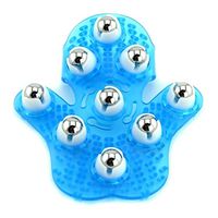 Body Care Cellulite Smoothing Massage Mitt- Palm Shaped Massager with 360-degree Rotating Roller, Exfoliates & Tones Skin, Stress Relief Good for Good Health