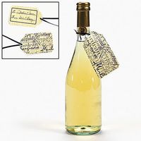 ~ 24 ~ Wine “To / From” Gift Tags ~ New ~ Chianti Bordeaux Burgundy