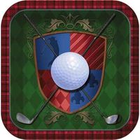 Tee Time Golf Din Pl Shaped