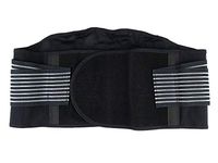 Breathable Netted Waist Trainer for Men or Women, Lumbar Support Protector Belt/Back Brace for Lower Back Pain (2L)