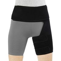 Dobene Compression Wrap for Groin Hernia Support Men Hip Wraps Pain Leg Brace Thigh Pull On Reaqer Injury Pulled Sciatic Relief Products Women Nerve Piriformis Hamstring