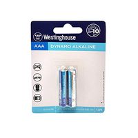 Westinghouse Batteries AAA Dynamo Alkaline LR03 in Blister 2 Pack