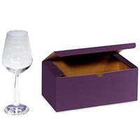 NW Deep Purple Gift Boxes - 9in. X 4.5in. X 4.5in. - 100 Pack