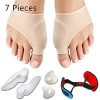 Thumb Valgus Correction Set, Toe Separator, Silicone Aligner Set, Bunion Corrector, Bunion Protector, for Men & Women