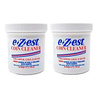 e-Z-est eZest Easy Coin & Jewelry Cleaner Copper Gold Silver 2 Pack of 5 Ounce Jars