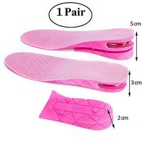 Haironline Air up Height Increase Elevator Shoes Insole Lift Kit - 5 cm (approximately1.9 inches) Heels Inserts for Men Women