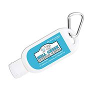 Personalized Sunscreen, SPF 30 Premium Sport with Clip, 1.5 Oz—Bulk 100-Piece Pack—Water and Sweat Resistant 80 Minutes, UVA UVB Protection. Custom Promotional Products