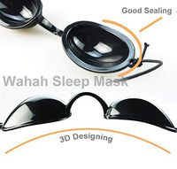 Wahah Dry Eyes Relief Eyeshade Goggles for Sleeping Well, Dry Eyes Sleep Mask,Block Air Leak into Eyes, Relax Tired Eyes, Sooth Irritated Eyes, Relief Dry Eyes, Best Sleep Mask for Men and Women