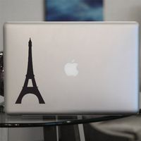 Macbook - Solid eiffel tower Macbook Symbol Keypad Iphone Apple Ipad Decal Skin Sticker Laptop
