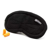 Wild Essentials Infinity Fleece Luxury Sleep Mask - Black