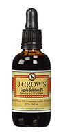 J.CROW'S® Lugol's Solution of Iodine 2% 2oz