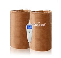 WE&ZHE Far Infrared Heating Knee Pads Hot Compress Physiotherapy Instrument Knee Health Care - Can Be Adjusted Regularly Temperature - To Promote Blood Circulation , brown