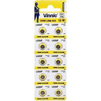 Vinnic L626-C10-Ag4 Alkaline Manganese Button (Pack Of 10) Cells