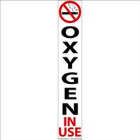 No Smoking Oxygen In Use Magnet - 5 PACK