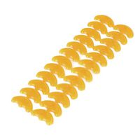 uxcell Rubber Nonslip Shoes Sole Saver Heel Plate Tips Repair 24pcs Brown